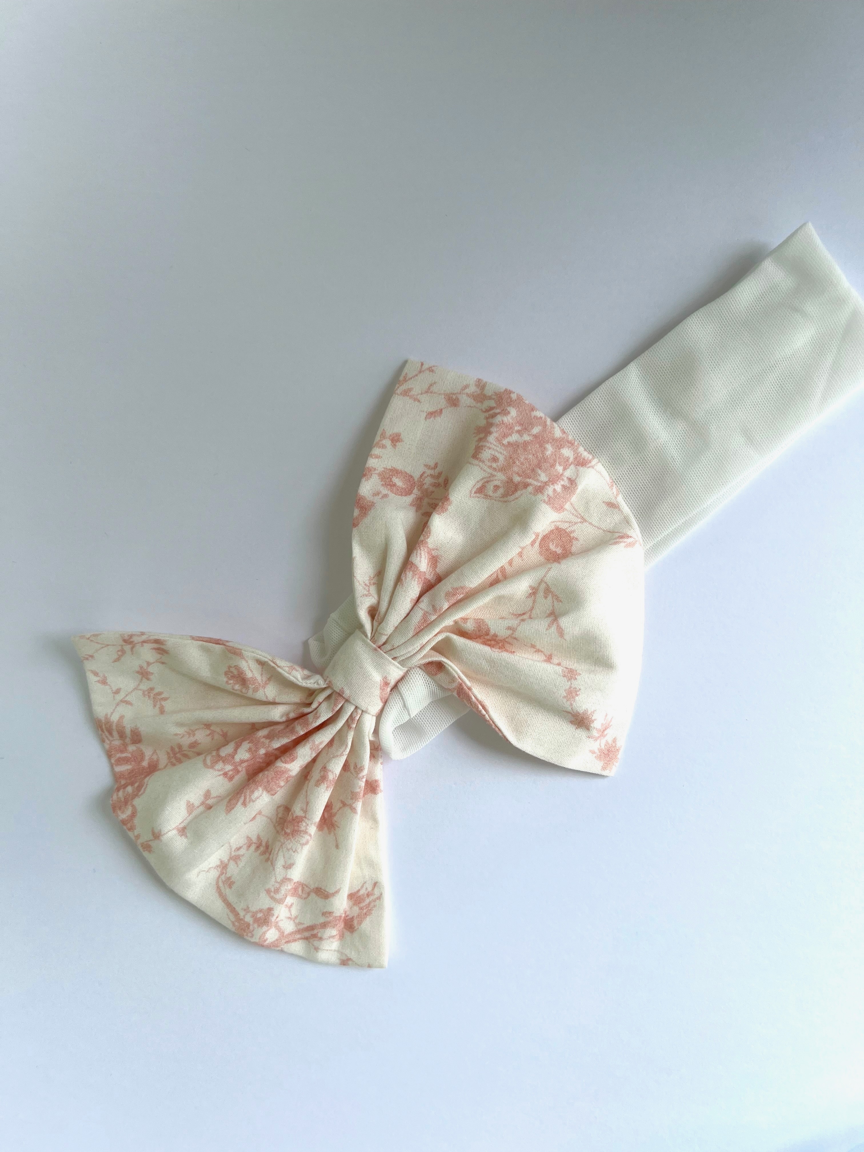 Toile Bow Headband